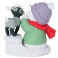 thumbnail image 4 of Hallmark Ornament 2021 Snow Buddies #24 - with Baby Goat, 4 of 4