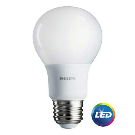  Philips LED Light Bulb A19 Soft White 40 WE 4 Ct 