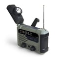 thumbnail image 3 of MesaSe Digital  AM  Outdoor   Solar Hand Crank  Flashlight  Reading  SOS  2000mAh Battery USB Output, 3 of 7