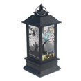 thumbnail image 1 of Halloween Lantern Multipurpose Decorative Lantern Battery Powered Electronic Candle Light with Ring for Home Festival Party, 1 of 9