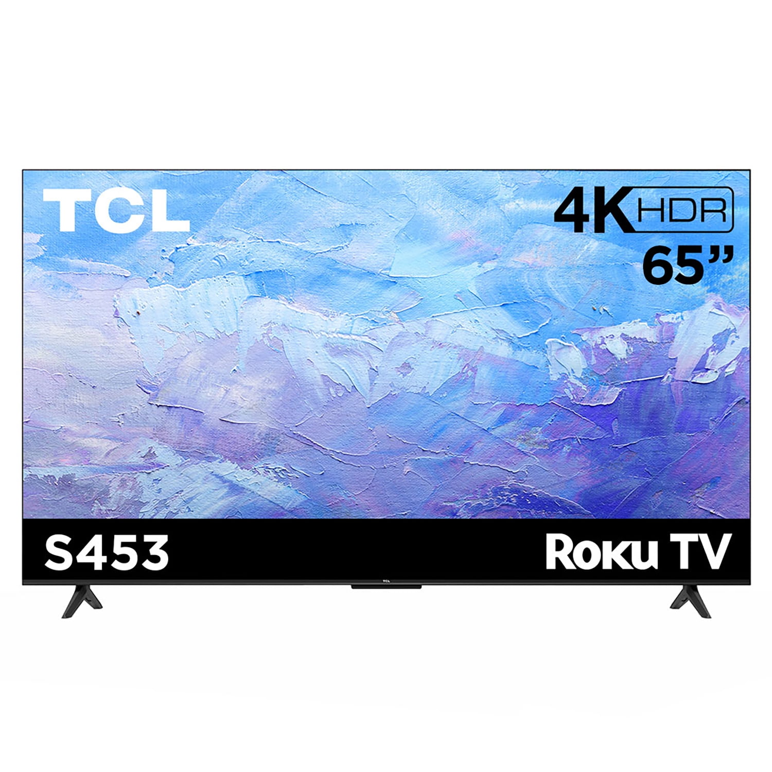 TV TCL 65 Pulgadas Ultra HD 4K Roku TV 65S453