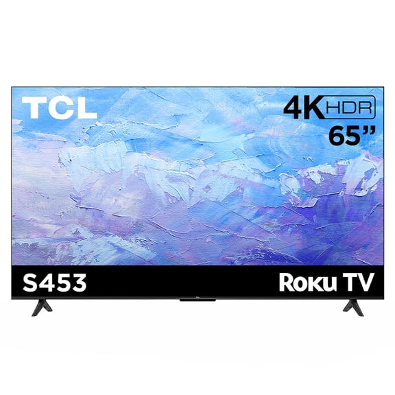 TV TCL 65 Pulgadas Ultra HD 4K Roku TV 65S453