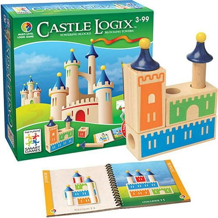 Smart Games | Premium Wood Blocks - Castle Logix