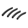 thumbnail image 1 of 4Pcs Protector de Borde de Revestimiento Anti-Colisión Negro Puerta de Coche Cero Tira, 1 of 1