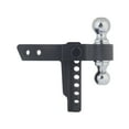 thumbnail image 6 of Trailer Valet Blackout Series 10K Adjustable Drop Hitch: 0-6" Drop, Reversible 2" & 2-5/16" Ball, High-Grade Aluminum with Signature Wrinkle Black Powder Coating (700-Hour Corrosion Resistance), 6 of 8