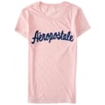 thumbnail image 2 of Aeropostale - Playera adornada con texto para mujer, rosa, extragrande Aeropostale Camiseta adornada, 2 of 2