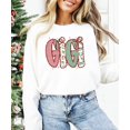 thumbnail image 2 of Gigi Ink-Printed Lace Christmas Sweatshirt Grandma Holiday Sweater -Each Saying Sold Separately White Sweatshirt Adult XLarge, 2 of 4