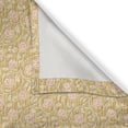 thumbnail image 5 of Ambesonne Shabby Flora Grommet Curtain, Romantic Rose Petal, 50" x 96", Pink and Yellow, 5 of 6