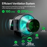 VIVOSUN GIY Smart Grow Tent System 3x3, WiFi-Integrated Grow Tent Kit, with Automate Ventilation and Circulation, Schedule Full Spectrum 200W LED Grow Light, and GrowHub E42A+ Controller