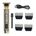 thumbnail image 2 of Cortapelo Profesional Cortapelo Eléctrico Portátil para Hombre T Blade USB Recargable Cortapelos con Pantalla LCD Cortabarbas Sin Cable con Peines Guía con Peines Guía ANGGREK  Otros, 2 of 8