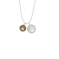 thumbnail image 2 of Delight Jewelry Goldtone Paw in Circle To the World You are a Mother Locket Necklace, 2 of 4