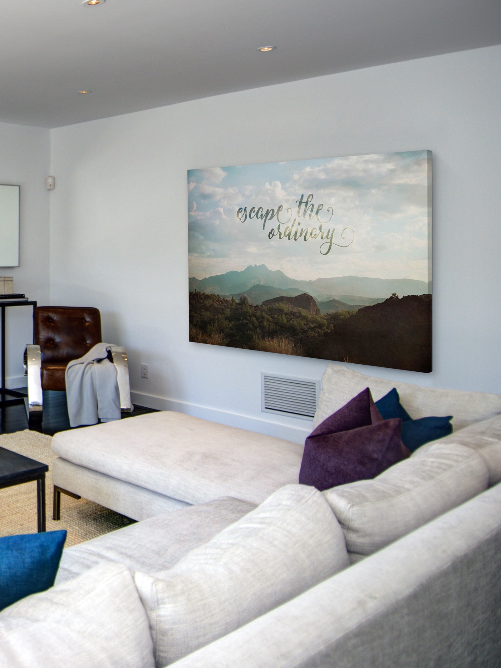 "Escape the Ordinary" Painting Print on Wrapped Canvas