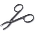 thumbnail image 3 of Juego de 2 pinzas para cejas CHAO con mango de tijeras rectas negro, 3 of 5