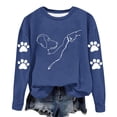 thumbnail image 2 of Neewe Womens Oversized Sweatshirts Hoodies Fleece Crewneck Sweaters MXsual Tops Comfy Fall Fashion Outfits Winter Clothes 2025, 2 of 4