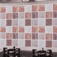 thumbnail image 3 of Adhesivo para azulejos ANGGREK PVC Papel Tapiz Extraíble 10 cm x 10 cm, 3 of 8
