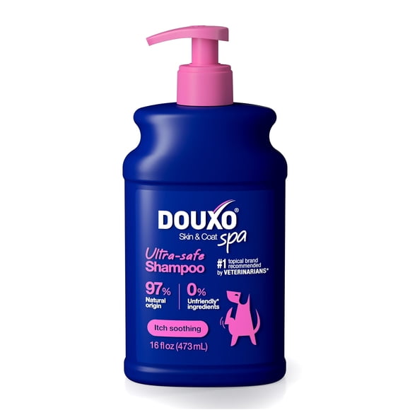 Champú para perros Douxo Skin & Coat SPA Ultra-Safe 473 ml