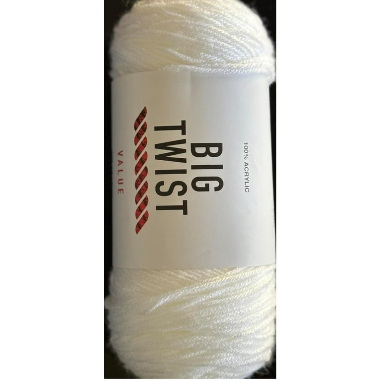 Fun Express White Medium Weight Acrylic Yarn - 2 Skeins - Walmart.com