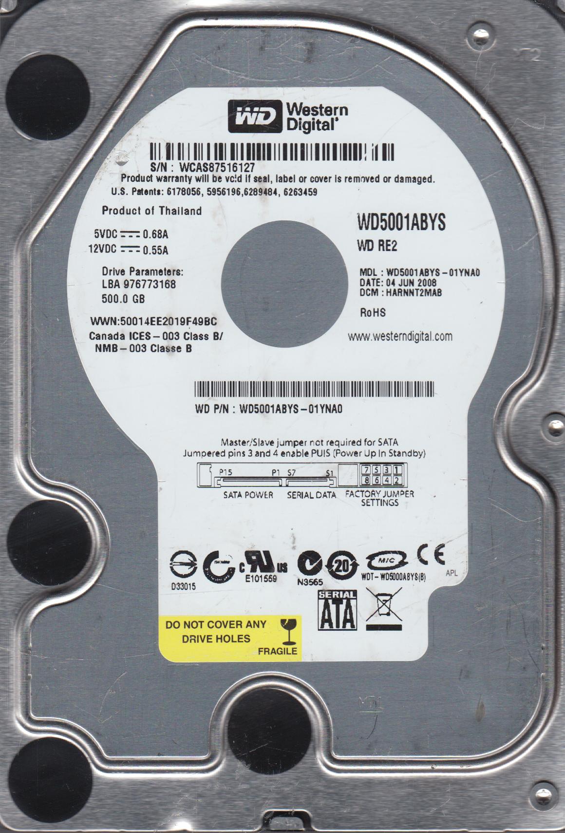 Western Digital WD2003FZEX （3.5 HDD 2TB） Amazon.com: WD WD2003FZEX Black 2 TB 3.5