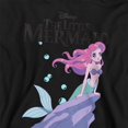 thumbnail image 3 of Little Mermaid Chandail à Capuchon Rock Anime Chiné pour Garçons/filles, 3 of 4