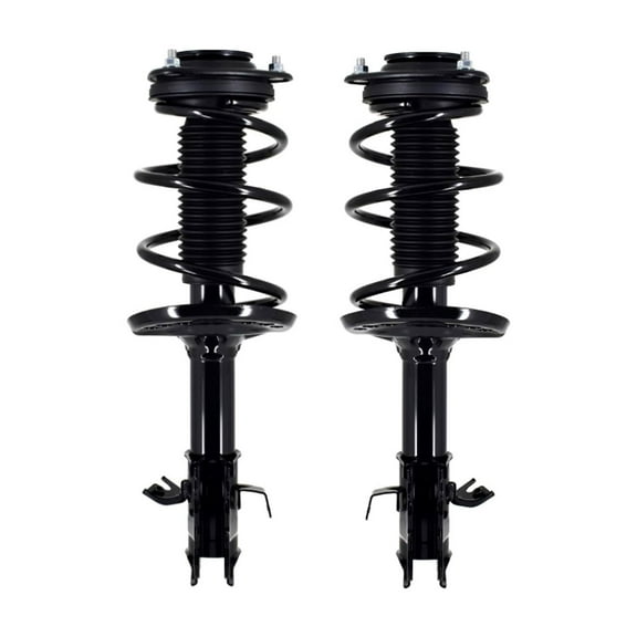 Pair 2 Front L-R Quick Complete Strut-Coil Spring For 2017-2019 Subaru Impreza w/ 15" or 16" Alloy Wheels