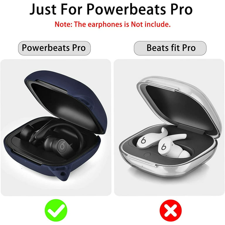 unse Dømme Vil ikke Case Compatible for Powerbeats Pro Case Cover,Anti-Lost & Shockproof Easy  Carrying Silicone Case Accessories - Walmart.com