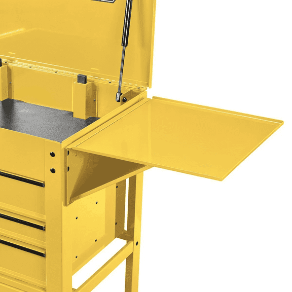 U.S. General Tool Cart Side Tray Foldable Heavy Duty 35 lb Capacity Corrosion-Resistant (YELLOW)