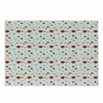 thumbnail image 1 of Poppy Flower Cutting Board, Tender Spring Blossoms with Curly Stems Rurals in Modern Design, Decorative Tempered Glass Cutting and Serving Board, Small Size, Scarlet Green Pale Grey, by Ambesonne, 1 of 1