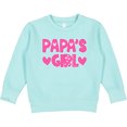 thumbnail image 2 of Inktastic Papa's Girl Toddler Sweatshirt, 2 of 4