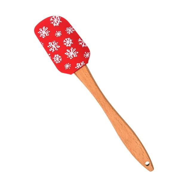 Binwennn Ceramic Bakeware Bakeware Organizer Slide Out Bakeware Dishes Silicone Spatula Household Stirring Spatula Silicone Kitchen Baking Cake Spatula Baking Tools