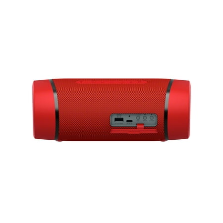 Sony - SRS-XB33 Portable Waterproof & Rustproof Speaker with USB Charging Port - Coral Red