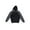 Black/Charcoal, variant on G-Style USA Youth Boys Long Sleeve Raglan Pullover Hoodie Sweatshirt