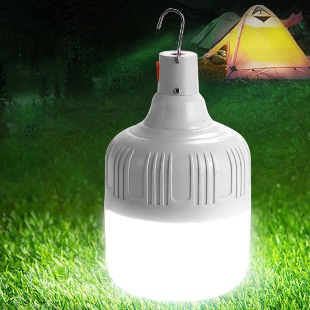 Lámpara Bombilla LED Luz de camping Impermeable Luz de tienda portátil Senderismo al aire libre (100w) Ehuebsd Para estrenar
