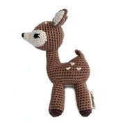 Organic Baby Toy Rattle - Deer Fawn