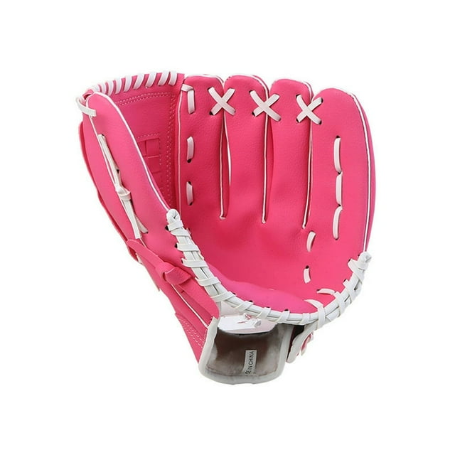 Bamboohart Gant de Baseball pour Enfants Protection Améliorée Gant de Softball Fil à Coudre Haute Résistance Confort Mitaine de Softball Marron