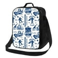 thumbnail image 1 of Fotbe Skiing Enthusiast Lonchera Bolsa de Almuerzo para Hombres y Mujeres, Lonchera de Gran Capacidad, Bolsa de Almuerzo Reutilizable, Bolsa Térmica Aislante, 1 of 7