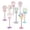 A, variant on Christmas Table Decorations with Candyland Theme, 8-Piece Set, Pastel Whimsical Dessert Shapes, for Dining Room Centerpiece, Table Centerpieces