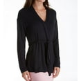 thumbnail image 3 of Women's Maidenform MFF7650 Wrap Caftan (Jet Black S), 3 of 5