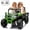 Green, variant on FINITO Kids Ride On Car UTV 24V with 4WD 4 EVA Wheels Electric Powered Off-road Vehicle Toy with Remote Control Two seats for Boys Girls Age 3+ , Red