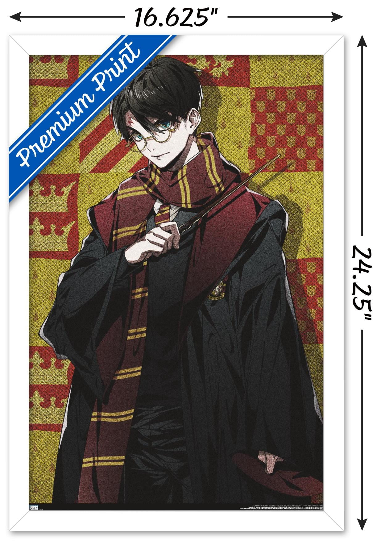 The Wizarding World: Harry Potter - Dynasty Harry Wall Poster, 14.725" x 22.375" Framed