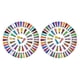 thumbnail image 1 of 240 Piezas Llavero Borlas Colgantes Borlas en piel sintética multicolor, 1 of 8