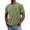 Light Green, variant on Men'S Vintage Washed Crew Neck Short Sleeve T Shirt With Chest Pocket Casual Tops For Summer Daily Wear And Streetwear,Army Green,XXL