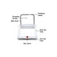 thumbnail image 2 of Puertas y gateras manuales para gatos, gatera para perros y gatos, gatera pequeña para gatos, puerta con microchip, cerradura de 4 vías, fácil de instalar, color blanco Kuyhfg Bienvenido a Kuyhfg, 2 of 5