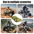 thumbnail image 5 of Garronmavis Yellow Camo ATV Seat Cover Accessories Soft Anti-Slip Four-Wheeler Seat CoverMotor Seats Cover Breathable Padded Protector Compatible with Most Models, 5 of 8