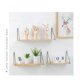 thumbnail image 4 of Inicio/Mobiliario de interior/Mobiliario de salón/Estantería y estantería/estante de pared Estantería de pared para decoración en paneles de madera (estante divisor de pino tamaño mediano 40*15,8*16,, 4 of 4