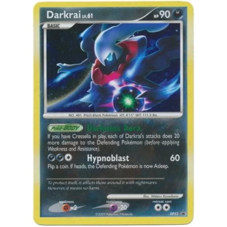 Pokemon Diamond & Pearl Promo Single Card Rare Holo Darkrai (Pokemon Pearl Best Place To Train)