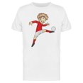 thumbnail image 1 of Soccer Player With A Ball Doodle Tee Men's -Image by Shutterstock, 1 of 1