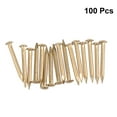 thumbnail image 3 of WRISTBIQUE Decorative Nail Heads Brass Nails Golden 100pcs for Home Decoration, 3 of 10