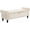 Beige, variant on 51" Storage Ottoman Bench, End of Bed Bench for Bedroom, Storage Ottomans for Foot of Bed, Chenille Upholstered Benches, Window Benches for Living Room, Entryway, Beige