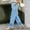 Sky Blue, variant on Womens Cotton Linen High Waist Wide Leg Pants for Summer Casual Palazzo Trousers Lightweight Lace Lounge Pants with Pockets Beige XL(XL)