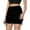 Black, variant on DuoJiaJ Women's Summer Solid Color Spicy Girl Pleated Side Drawstring Skirt Pants Half Skirt Skirts For Women Black L